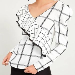 Self-portrait top size US2 loose fitting